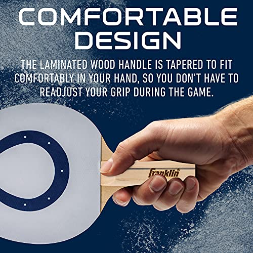 Franklin Sports Indianapolis Colts Table Tennis Paddle - NFL Team Table Tennis Paddles - Official Team Logos and Colors - Fun NFL Game Room Accessories