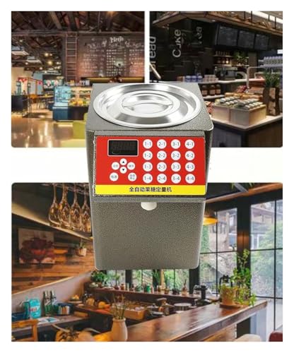 Dispensador automático de fructosa en polvo, adecuado para leche, té, batidos, hogar y cafeterías, mide fácilmente el polvo de fructosa.