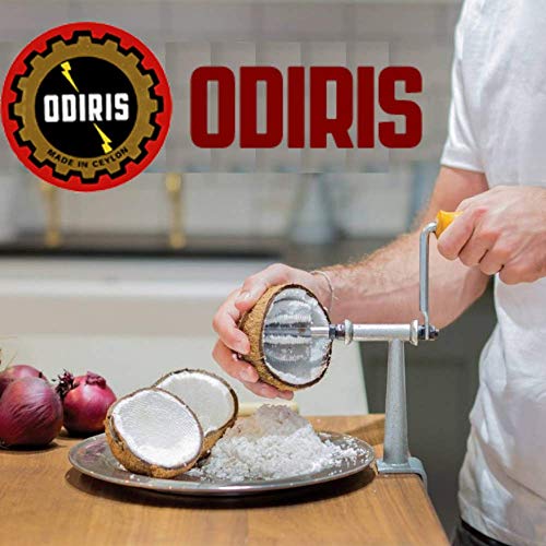 Odiris Coconut Grater Scraper Shredder (Sri Lanka) Model A8 With Plastic Cover For Scraper Blade Manually Hand Operated. #TOP2