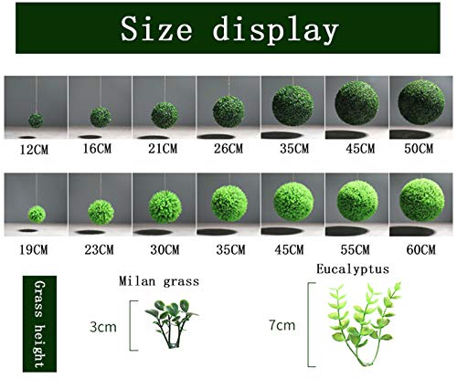 UYKJHY Palla d'erba Artificiale Palla di Bosso