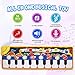 Music Mat Toy for Kids Toddlers Age 3-8 Years Old, 19 Piano Key Playmat Touch Play Game Dance Blanket Carpet Mat with Record, Playback, Demo, Adjustable Vol, Educational Toys for Girls Boys, 43