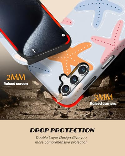 Coque Samsung S26 Plus 5G antichoc double couche design étoile de mer - 4