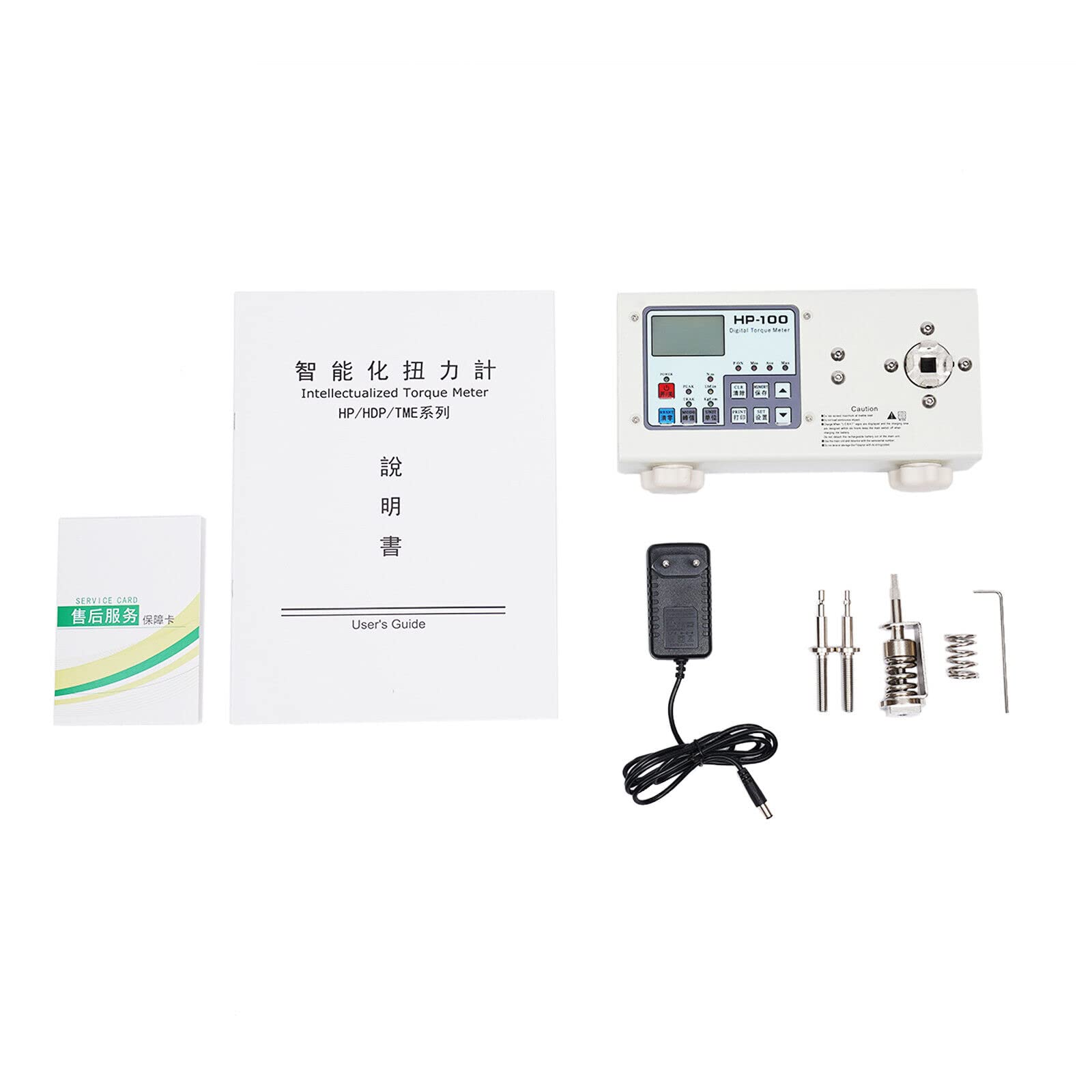 HP-100 Cacciavite ad aria Tester di coppia Display digitale Torsiometro 600Hz Digital Elettrico Tester Strumento per Automobile per Medicina Elettrico