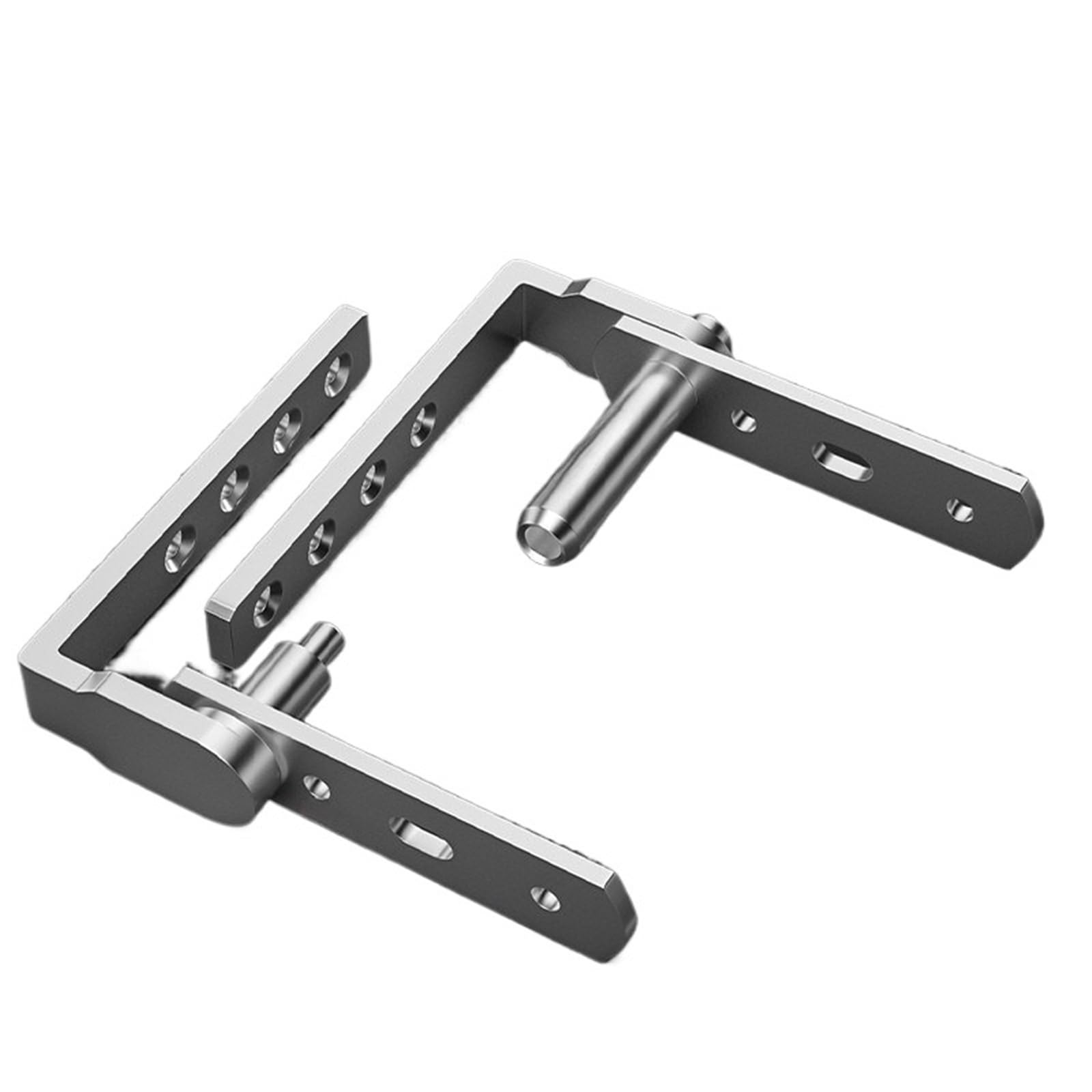 Kdhcvkz Black M 1Pcs 304 Stainless Steel Door Hinge 360 Degree Rotating Wooden Door Hinge(Black M)