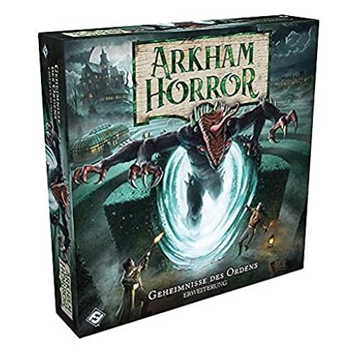 Fantasy Flight Games, Arkham Horror 3ª edición – Secretos Orden de expansión, Juego de Expertos, Juego de Estrategia, 1-6 Jugadores, a Partir de 14 años, 120 Minutos, alemán | Ya disponible en tu tienda friki favorita! En mundofriki.es!