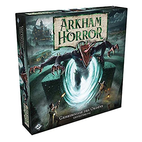 Fantasy Flight Games, Arkham Horror 3ª edición – Secretos Orden de expansión, Juego de Expertos, Juego de Estrategia, 1-6 Jugadores, a Partir de 14 años, 120 Minutos, alemán