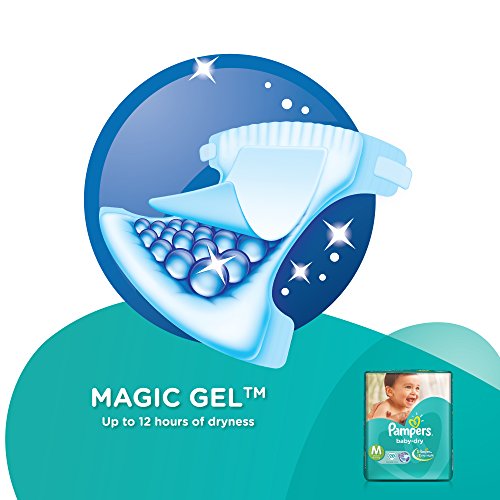 Image of Pampers Active Baby Diapers - 62 Pieces (Medium) & Pampers Baby Dry Diapers - 20 Pieces (Medium)