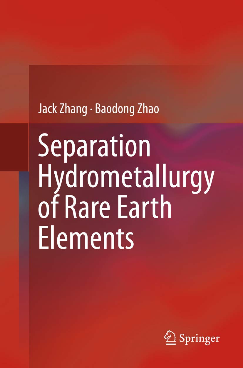 Separation Hydrometallurgy of Rare Earth Elements