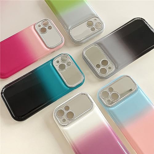 Coque iPhone 13 Rose Dégradé LVTFCO avec Protection Objectif
