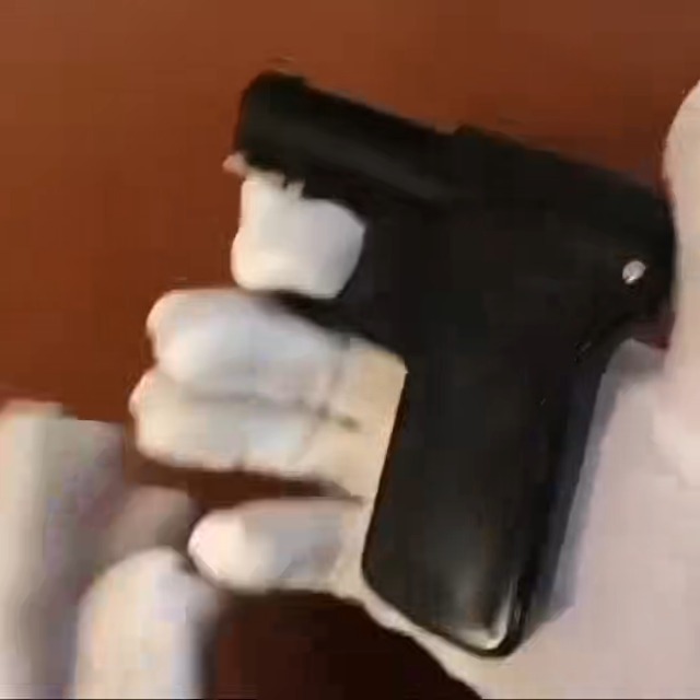 cigarette holder gun STORAGE Jet Flame Lighter Pistol Cigar Case Gift Butane Pipe BBQ Gifts Tactical Drop-Case Gun Lighter