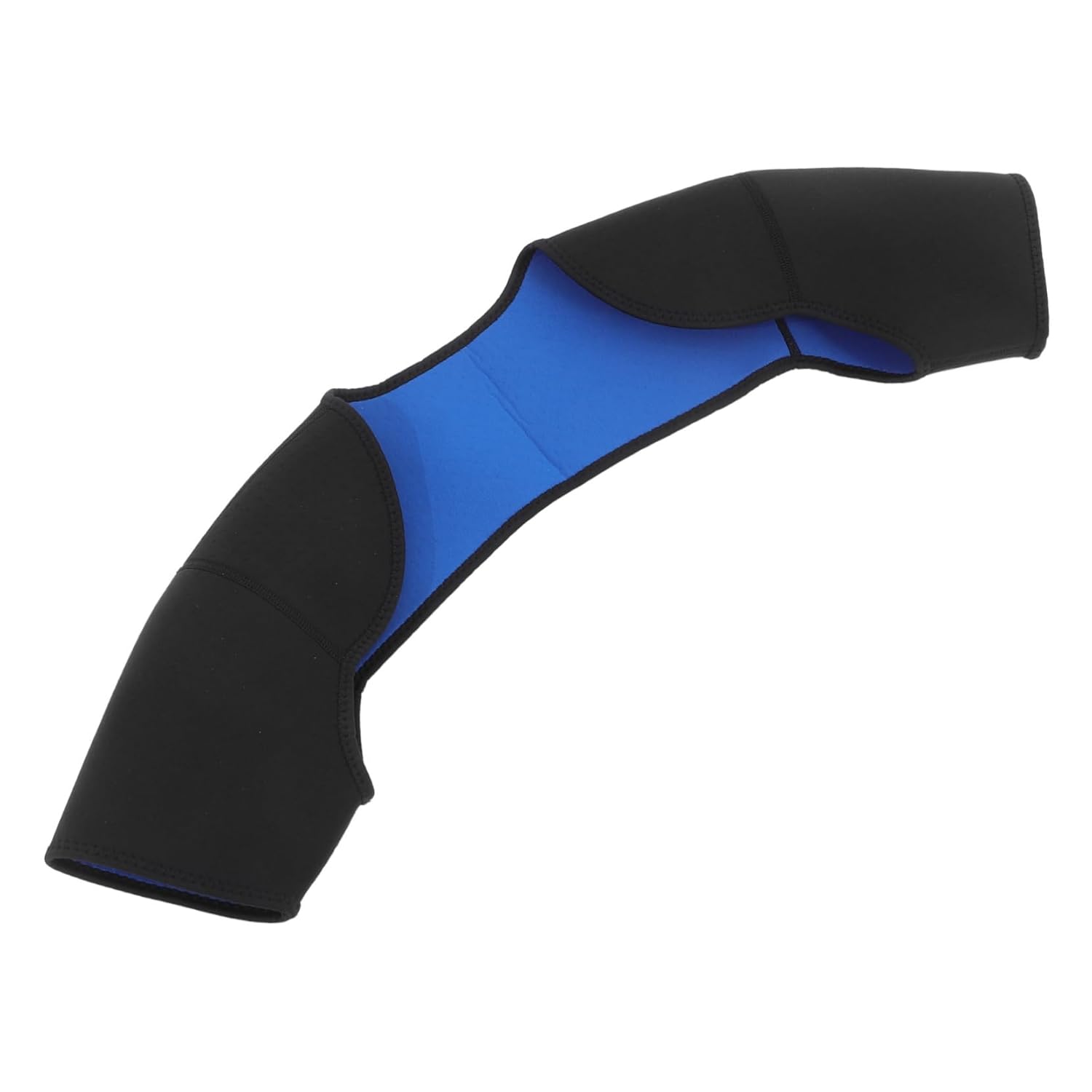 VOSAREA Breathable Sbr Double Shoulder Support Brace for Men Warm Compression Shoulder Protector Pad Lightweight Wrap for Outdoor