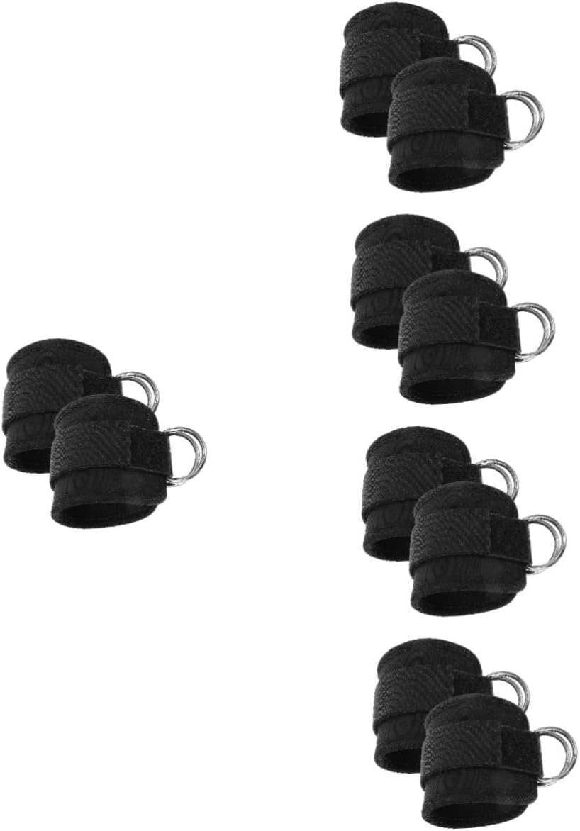 Milisten 10pcs Ankle Protector Strap for Cable Machine Portable Sports Ankle Strap for Fitness Training Resistance Workouts Comfortable Neoprene Design Suitable for Leg and Hip Exercises