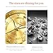 OLEVS Watch Women Gold Watches for Women Waterproof Dress Original Analog Quartz Adjustable Diamond Fashion Casual Classic Easy Read Round Stainless Steel Water Resistant Ladies Small Wrist Watch Woman Lady Female Wristwatch