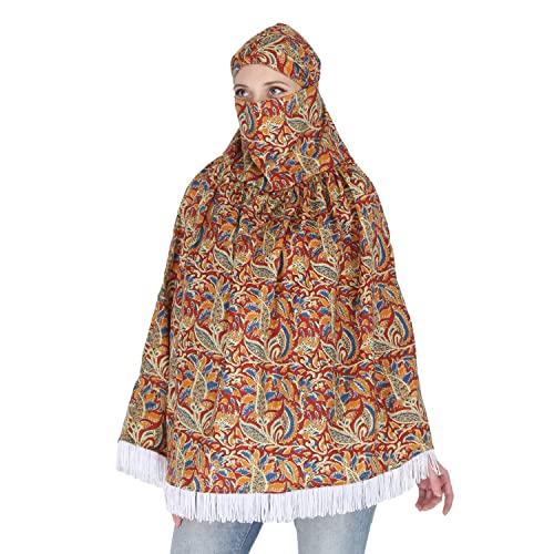 Image of Cotton Scarf Sun Protection Anti Pollution Anti -Tanning Mask For Working Women and Girls Fashion With Full Safety of Head, Face, Hair Wrap Scarf Cum Mask, (female), Multicolor