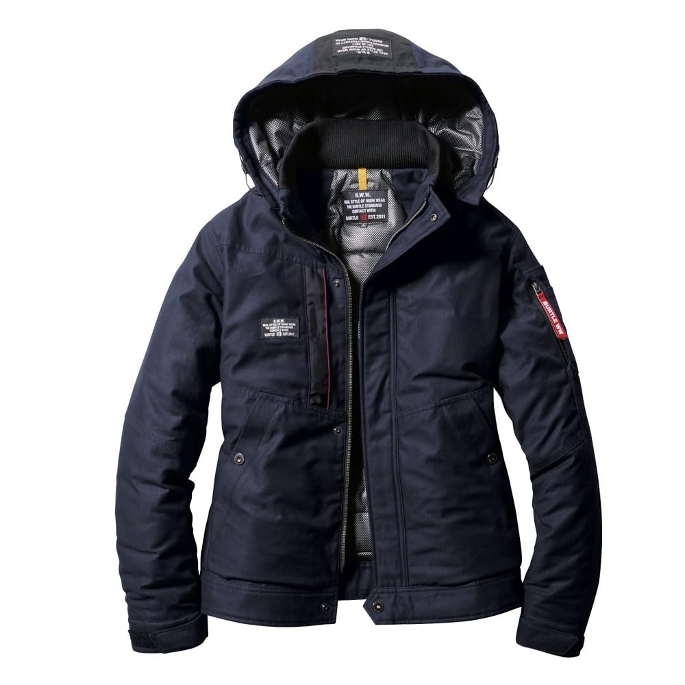 秋冬防寒 サーモクラフト防寒服防寒ジャケット（単品） ［バートル］8210 バートル サーモクラフト 防寒ジャケット 大型フード付 8210