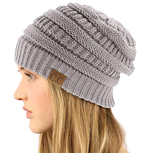 Image of Hatsandscarf CC Exclusives Solid Color Beanie Tail Hat for Adult (MB-20A)