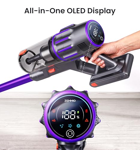 Cordless Stick Vacuum with HEPA