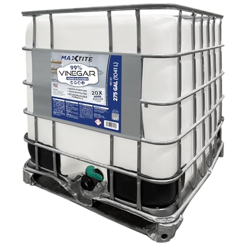 MAXTITE Glacial 99% Vinegar 275 Gallon Tote