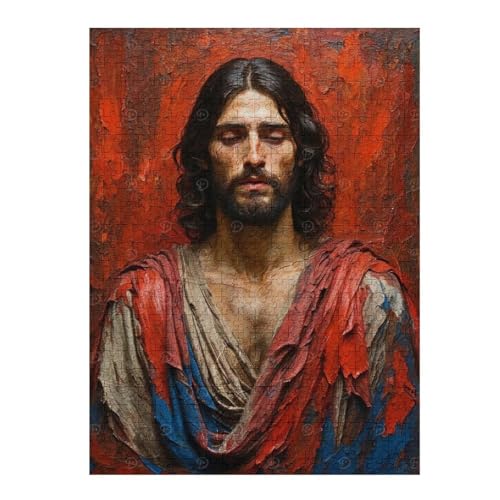 Rompecabezas de 500 piezas de Jesús, ideal para tardes de juego en familia 3