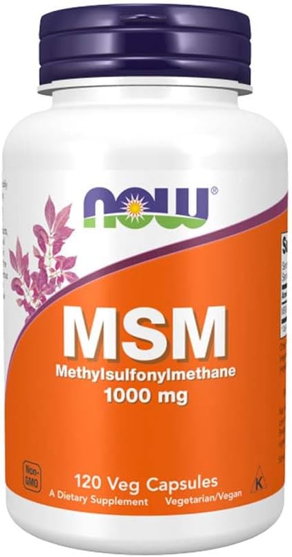 [International Direct Shipping] Now Foods - MSM 1000 mg. 120 capsules