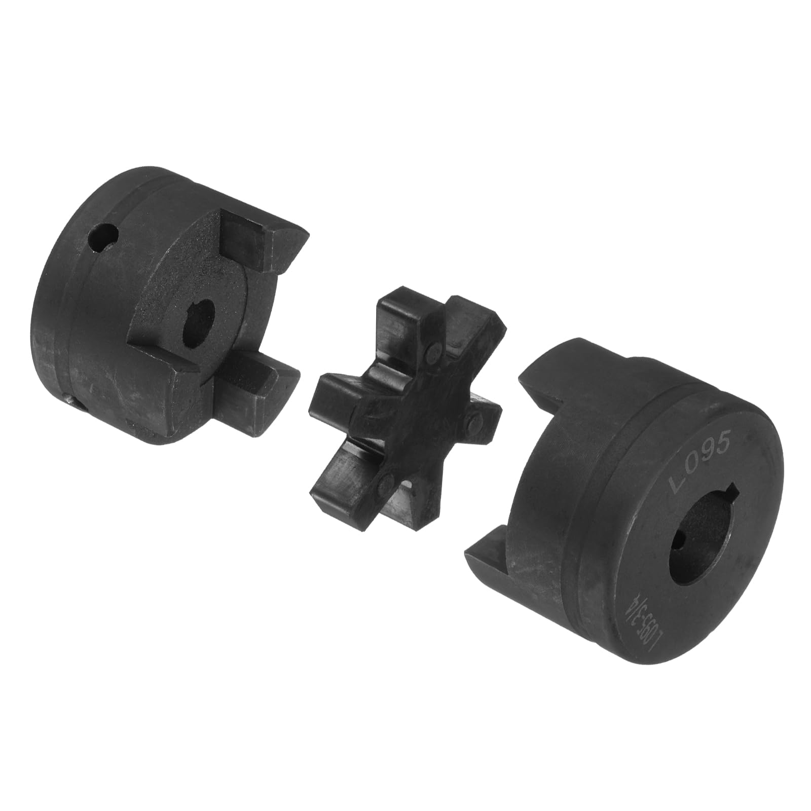 Flexible Coupling Set - L-Jaw Couplers with Rubber Spider -15