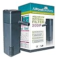 allpondsolutions Fish Tank Filter, 200IF Internal Aquarium Water Filter for Small Coldwater or Tropical Aquariums for Tanks Up to 35 Litres – Include Spray Bar and Venturi options to add Oxygen.