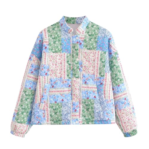 Veste chaude coton femme couleur unie style trench décontracté