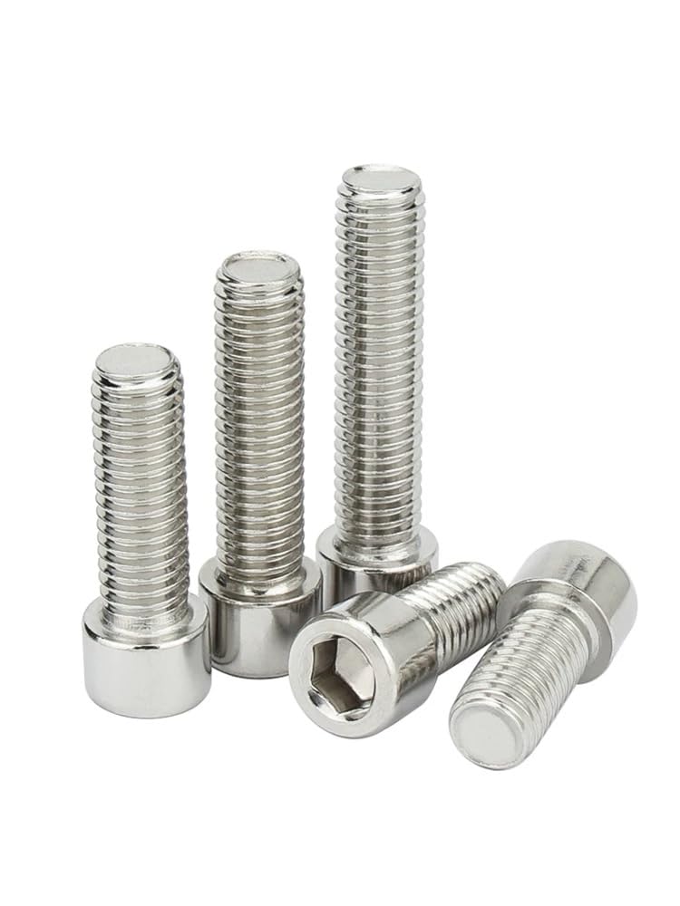 Tornillo Allen SS201 de acero inoxidable M3, M4, M5, M6, M8, M10 y M12 (50,M10 x 30 mm)