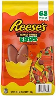 Reese Peanut Butter Eggs with Milk Chocolate - Big Bag - Delicious Classic Treats - Enough to Share with Friends and Family or to Keep to Yourself