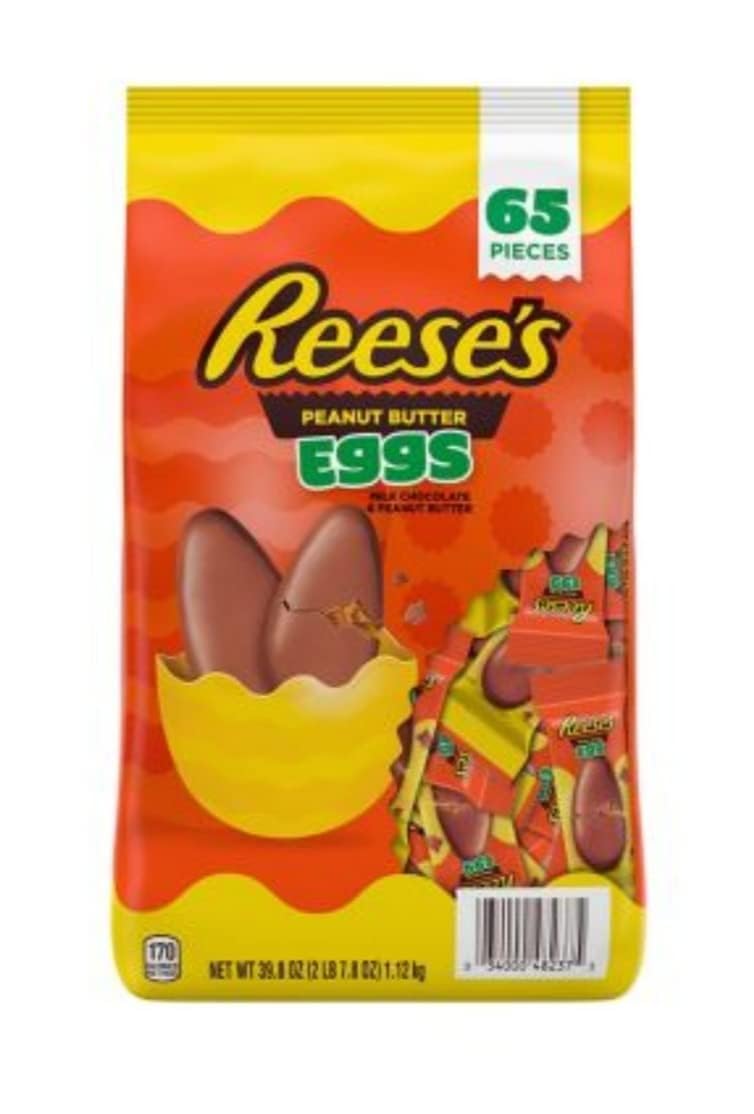 Reese Peanut Butter Eggs with Milk Chocolate - Big Bag - Delicious Classic Treats - Enough to Share with Friends and Family or to Keep to Yourself
