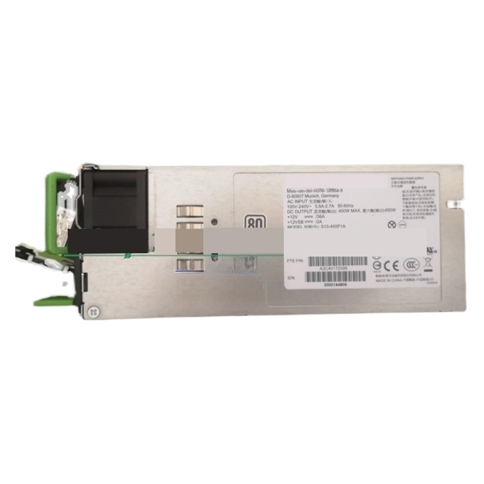 CXFCIHFT For S26113-E575-V70 S13-450P1A RX1330 M3 M2 450W Power Supply
