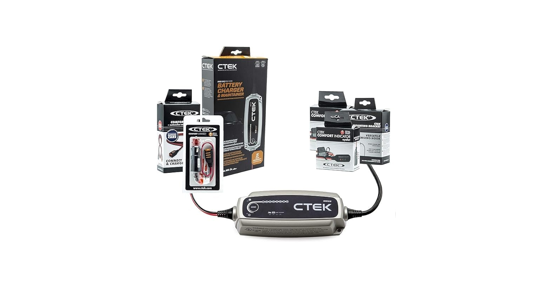 【スリル】CTEK バッテリーチャージャー MXS 5.0 40-206 Amazon.com: CTEK (40-206) MXS 5.0-12 Volt Battery Charger