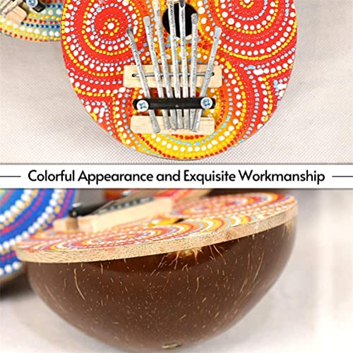 Mini Doigt Kalimba Pouce Piano 7 Touches Coloré Pouce Piano Kalimba Doigt Piano Noix De Coco en Métal Matériel… - Les Beatles, Paul McCartney, John Lennon, RIngo Starr, George Harrison Mini Doigt Kalimba Pouce Piano 7 Touches Coloré Pouce Piano Kalimba Doigt Piano Noix De Coco en Métal Matériel… – Image 6