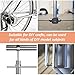 ZOFORTY 6Pcs 304 Stainless Steel Round Rod 1/2”Diameter 10”Length Metal Solid Shaft Rods Stainless Steel Rods for Industry Metal Working DIY Craft