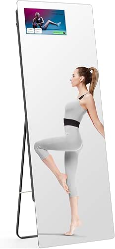 Large Fitness Gym Mirror for Home, 65"x23.6" Smart Workout Mirror