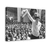 TSALF Poster und Drucke Kein Rahmen Schwarz und Weiß Die Frauenbefreiung Feministisches Poster Wohnzimmer Schlafzimmer Malerei Kunstwerk 30x50cm