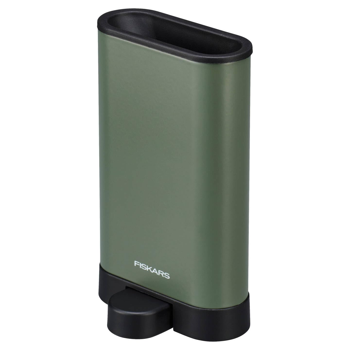 Fiskars Cesoie per Piante con Supporto, Cura delle Piante Urbane, Per Tagli Netti su Piante da Interni e Fiori, Lunghezza Totale 18,8 cm, Acciaio Inox/Plastica, Verde Scuro/Nero, 1075316