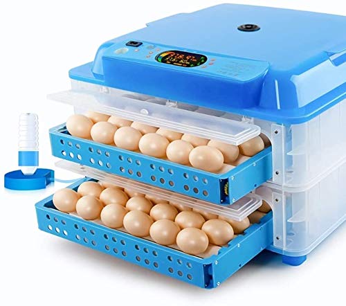 SYue Automatic Egg-turning Incubator, 128 Digital Poultry Hatcher With LED Display, Humidity Temperature Control,for Chickens Ducks Bird
