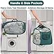 2 Stück Faltbarer Wäschekorb, 75L Pop up Wäschekorb Faltbar (36 x 36 x 58 cm) Wäschetonne Wäschekorb klappbar mit Griff, Aufbewahrungskorb für Kinderzimmer Camping Und Reisen