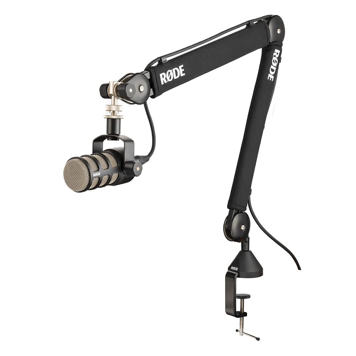 Rode NT-USB+ Plus USB-Kondensatormikrofon + PSA1+ Plus Gelenkarm Schwarz + keepdrum Mikrofasertuch