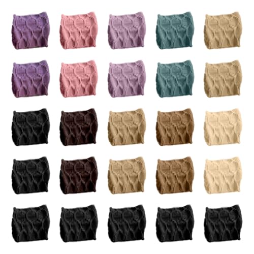 Confezione Da 25 Elastici Larghi Per Capelli Da Donna, Elastici Per Capelli Elastici, Elastici Per Capelli A Coda Di Cavallo, Strumenti Per Fissare I Capelli, Accessori Per Capelli