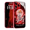 Gear 5 Nika JoyBoy Japanese Anime Anti-Drop Color Soft Silicone Protective Shell Manga Pattern Tempered Glass Covers Multicolor Phone Cases for iPhone 14 Pro Max