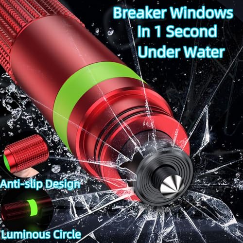 Image of 2-in-1 Car Window Breaker Seatbelt Cutter,Emergency Safe Hammer Escape Tool