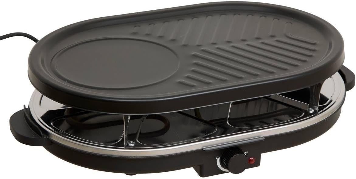 5Five Family Raclette Maker, Non-Stick Plate, Kitchen Friendly