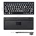 Large Print Keyboard Easy to See 78 Keys Keyboard for Elderly or Visually Impaired Bluetooth/2.4G Receiver Keyboard Oversize Letters for Visually Impaired Low Vision Individuals Seniors Student
