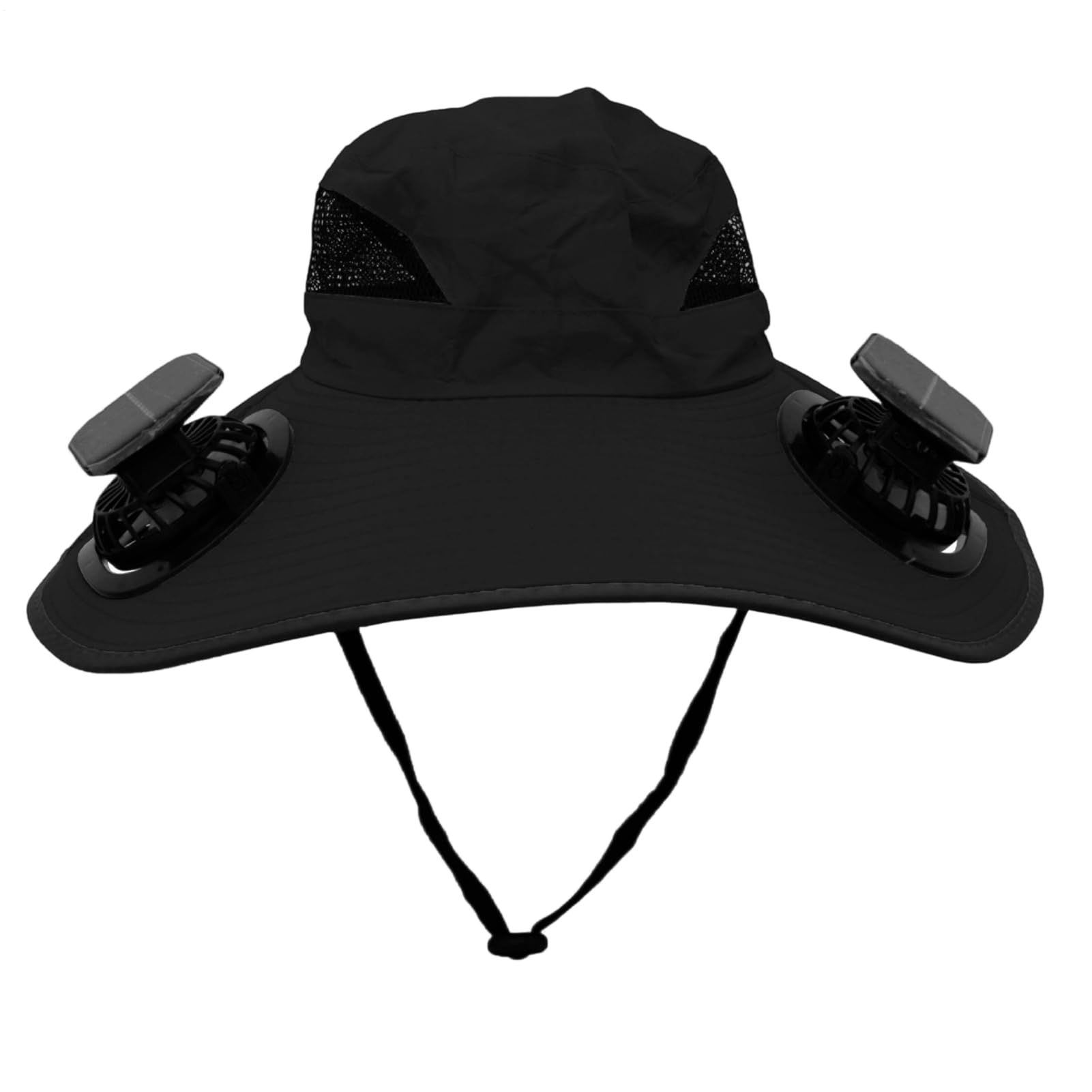 Cappello Ventilatore Solare Cappello da Pesca Esterno UPF50+ | Copricapo Rinfrescante per Sport Viaggio Spiaggia Pesca Escursioni Campeggio