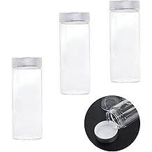 3 adet 150 ml kapaklı kavanoz, vidalı kapaklı, g&uuml;zellik &uuml;r&uuml;nleri, ev &uuml;r&uuml;nleri veya k&uuml;&ccedil;&uuml;k (150 ml)