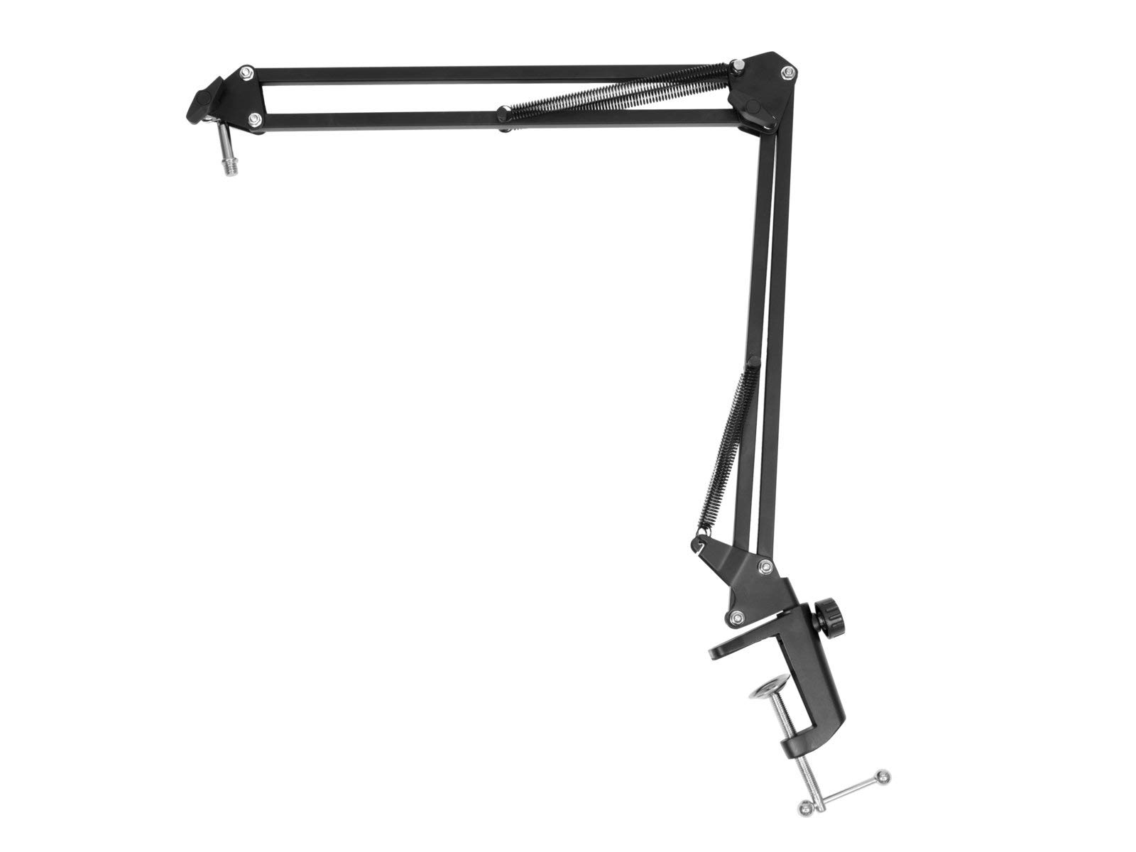 OMNITRONIC BMS-1C USB Kondensator-Broadcastmikrofonset | Broadcast-Set mit USB-Kondensatormikrofon, Tischhalter, Pop-Filter und Spinne