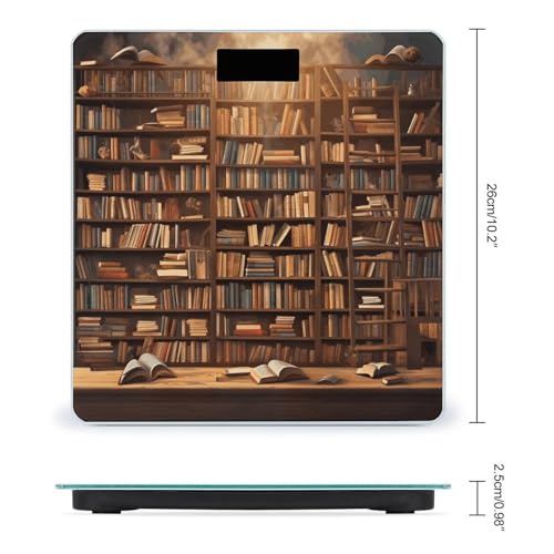 Báscula digital para baño con pantalla LED y 4 sensores miniatura 2