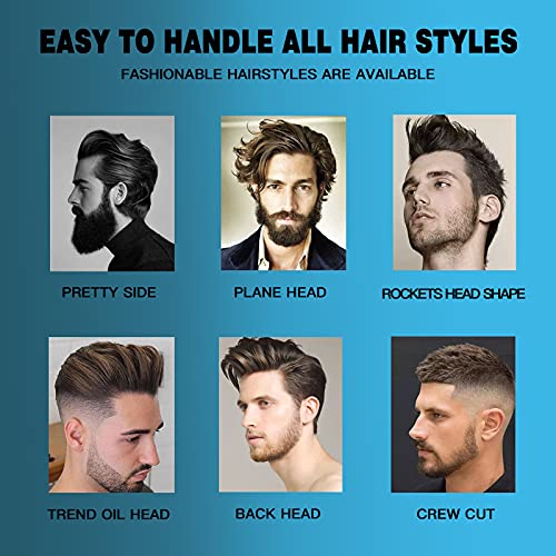 Hair Styling Clay For Men Strong Hold, Matte Finish Water Based Matte Texture Pomade, Ideal For All Men’s Hair Types 100G (3.5Oz) #TOP5